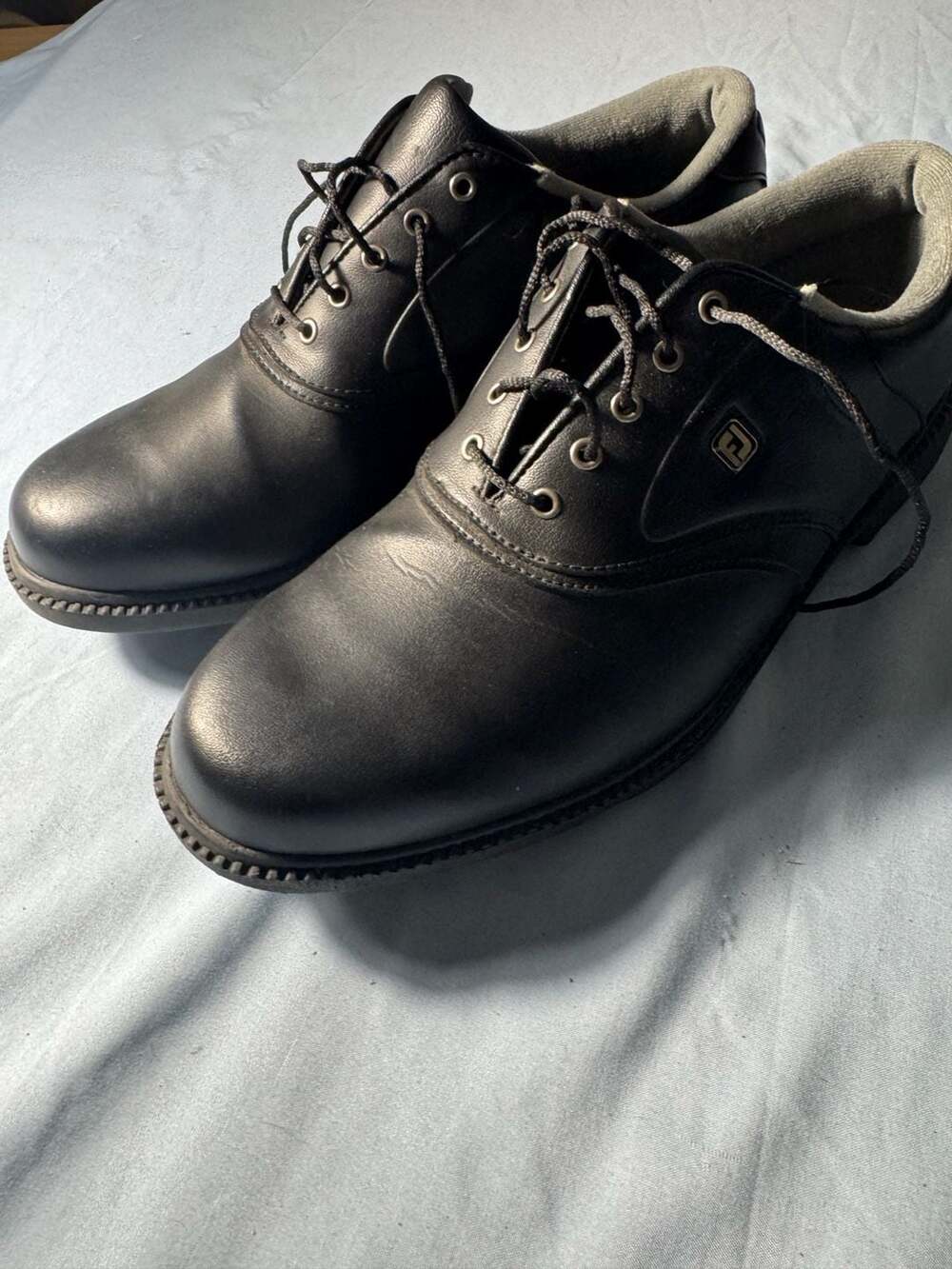 FootJoy FJ Originals Golf Shoes Black Leather